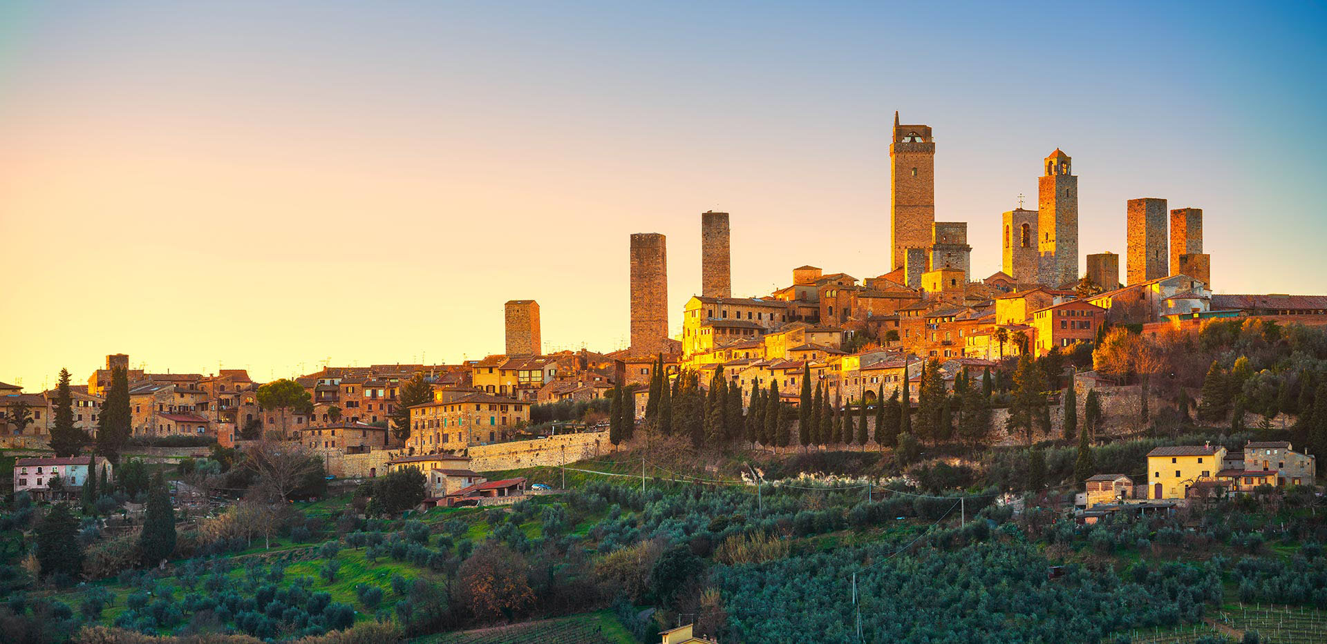 Toscana in bus